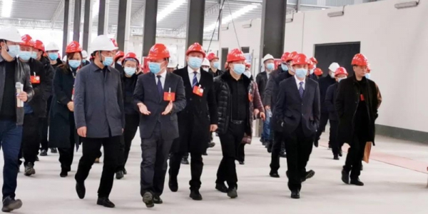 人大代表、政協(xié)委員蒞臨宏量基筑考察調(diào)研！